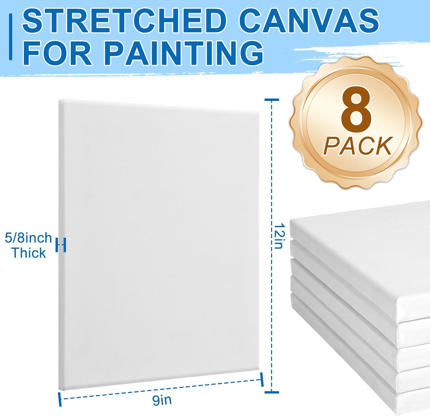 24 Pack Canvases for Painting Review